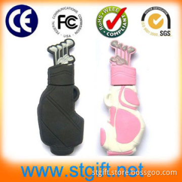 Golf PVC USB Drive promotional custom digital Pen Drive 16GB